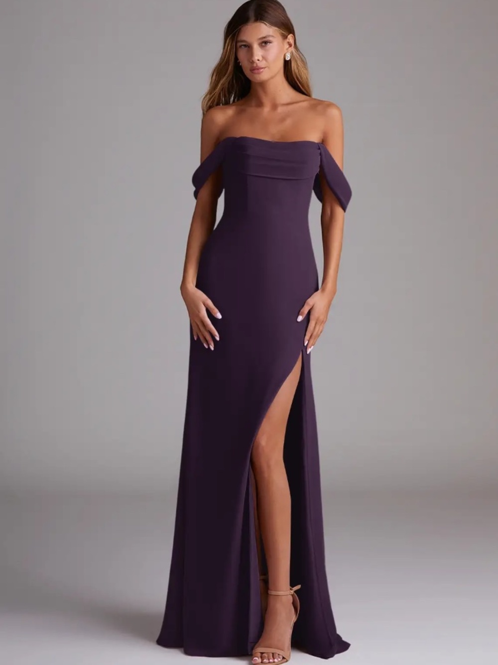 Azazie Saige maxi dress